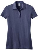 District Made Ladies' Slub Polo Shirts