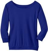 District Made Ladies Modal Blend 3/4-Sleeve Raglan