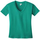 District Made Ladies' Modal Blend V-Neck Tee Shirt