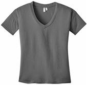 District Made Ladies' Modal Blend V-Neck Tee Shirt