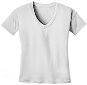 District Made Ladies' Modal Blend V-Neck Tee Shirt