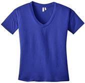 District Made Ladies' Modal Blend V-Neck Tee Shirt