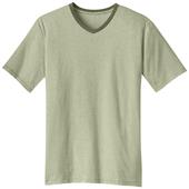 District Made Men's Mini Stripe Notch Crew Tee