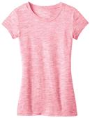 District Jrs Extreme Heather Crew Pink Tee Shirts