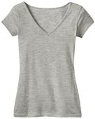 District Juniors Extreme Heather V-Neck Tee Shirts