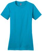 District Made Ladies Perfect Weight Crew Tee Shirt