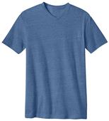 District Young Men's Textured Notch Crew Tee Shirt