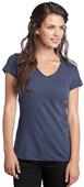 District Juniors Slub V-Neck Tee Shirts