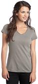 District Juniors Slub V-Neck Tee Shirts
