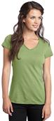 District Juniors Slub V-Neck Tee Shirts