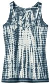 District Juniors Tie-Dye Racerback Tank Top Shirt
