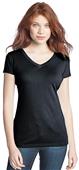 District Juniors Modal Blend Double V-Neck Tee