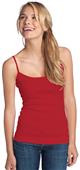 District Juniors 1x1 Rib Spaghetti Strap Tank