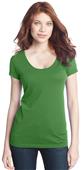 District Juniors 60/40 Scoop Tee Shirts