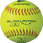 Champro Tournament .52 ASA Slow Pitch Softballs Champro Tournament .52 ASA Slow Pitch Softballs