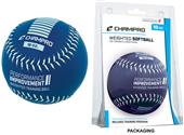 Leather Weighted Training Softballs (Clam Shell) Leather Weighted Training Softballs (Clam Shell)
