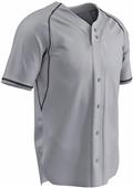 Cycle Dri-Gear 2 Button Faux Baseball Jersey Cycle Dri-Gear 2 Button Faux Baseball Jersey