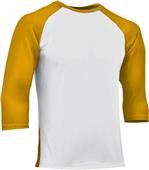 Champro Complete Game 3/4 Sleeve Baseball Shirt Champro Complete Game 3/4 Sleeve Baseball Shirt