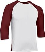 Champro Complete Game 3/4 Sleeve Baseball Shirt Champro Complete Game 3/4 Sleeve Baseball Shirt