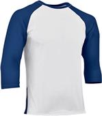 Champro Complete Game 3/4 Sleeve Baseball Shirt Champro Complete Game 3/4 Sleeve Baseball Shirt