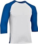 Champro Complete Game 3/4 Sleeve Baseball Shirt Champro Complete Game 3/4 Sleeve Baseball Shirt