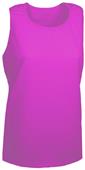 Baw Ladies Pink Sleeveless Marathon Singlet Shirts Baw Ladies Pink Sleeveless Marathon Singlet Shirts