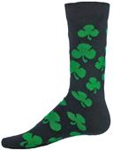 Red Lion Charm Clover Crew Socks Red Lion Charm Clover Crew Socks