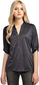 Ogio Women's Crush Solid Color Henley Shirts
