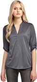 Ogio Women's Crush Solid Color Henley Shirts