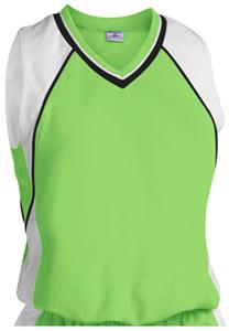 304-FLUORESCENT GREEN/WHITE/BLACK