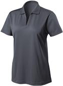Holloway Ladies Adapt Solid V-Neck Polo Shirts CO