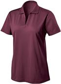 Holloway Ladies Adapt Solid V-Neck Polo Shirts