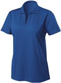 Holloway Ladies Adapt Solid V-Neck Polo Shirts
