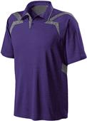 Holloway Fusion Heathered Micro-Interlock Polos