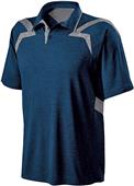 Holloway Fusion Heathered Micro-Interlock Polos