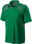Holloway Fusion Heathered Micro-Interlock Polos