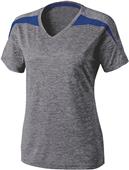 Holloway Ladies Ballistic Heathered V-Neck Shirts