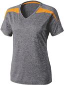 Holloway Ladies Ballistic Heathered V-Neck Shirts