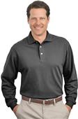 Port & Company Adult Long Sleeve Pique Polos