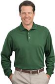 Port & Company Adult Long Sleeve Pique Polos