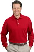 Port & Company Adult Long Sleeve Pique Polos