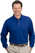 Port & Company Adult Long Sleeve Pique Polos