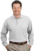 Port & Company Adult Long Sleeve Pique Polos