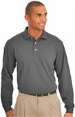 Port & Company Adult Long Sleeve Rapid Dry Polos