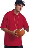 Paragon Adult Solid Mesh Polo Shirts