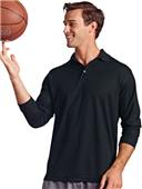 Paragon Men's Long Sleeve Polo Shirt Paragon Men's Long Sleeve Polo Shirt