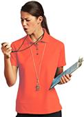 Paragon Women's Solid Mesh Polo Shirts Paragon Women's Solid Mesh Polo Shirts