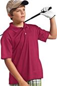 Paragon Youth Solid Mesh Polo Shirts Paragon Youth Solid Mesh Polo Shirts