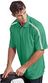 Paragon Adult Contrast Sleeve Stripes Polo Shirts