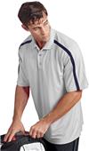 Paragon Adult Contrast Sleeve Stripes Polo Shirts